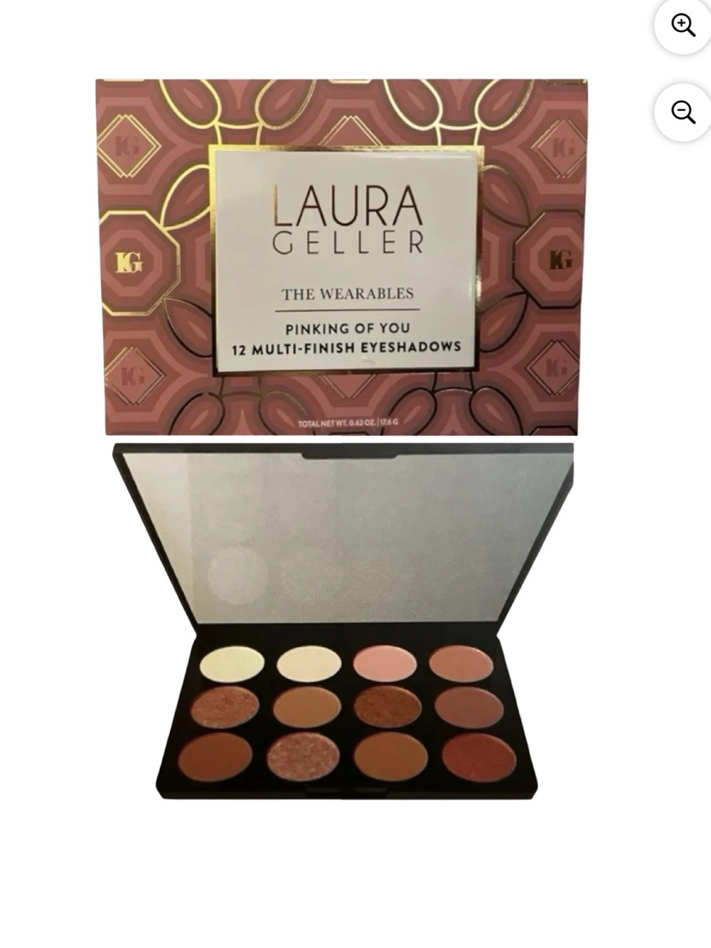 Laura Geller Pinking of You Eyeshadow Palette - Pink Multi-Finish Set - Picture 4 of 6